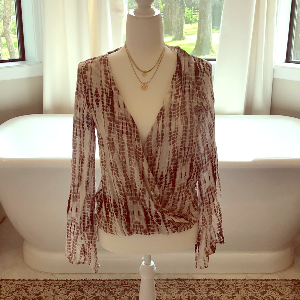 Tie dye blouse
